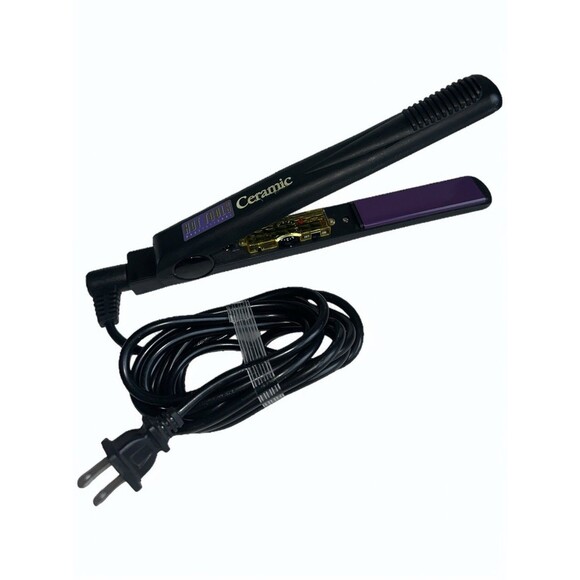 Hot Tools Pro Ceramic Tourmaline Flat Iron Hair Straightener 1in - Picture 2 of 7